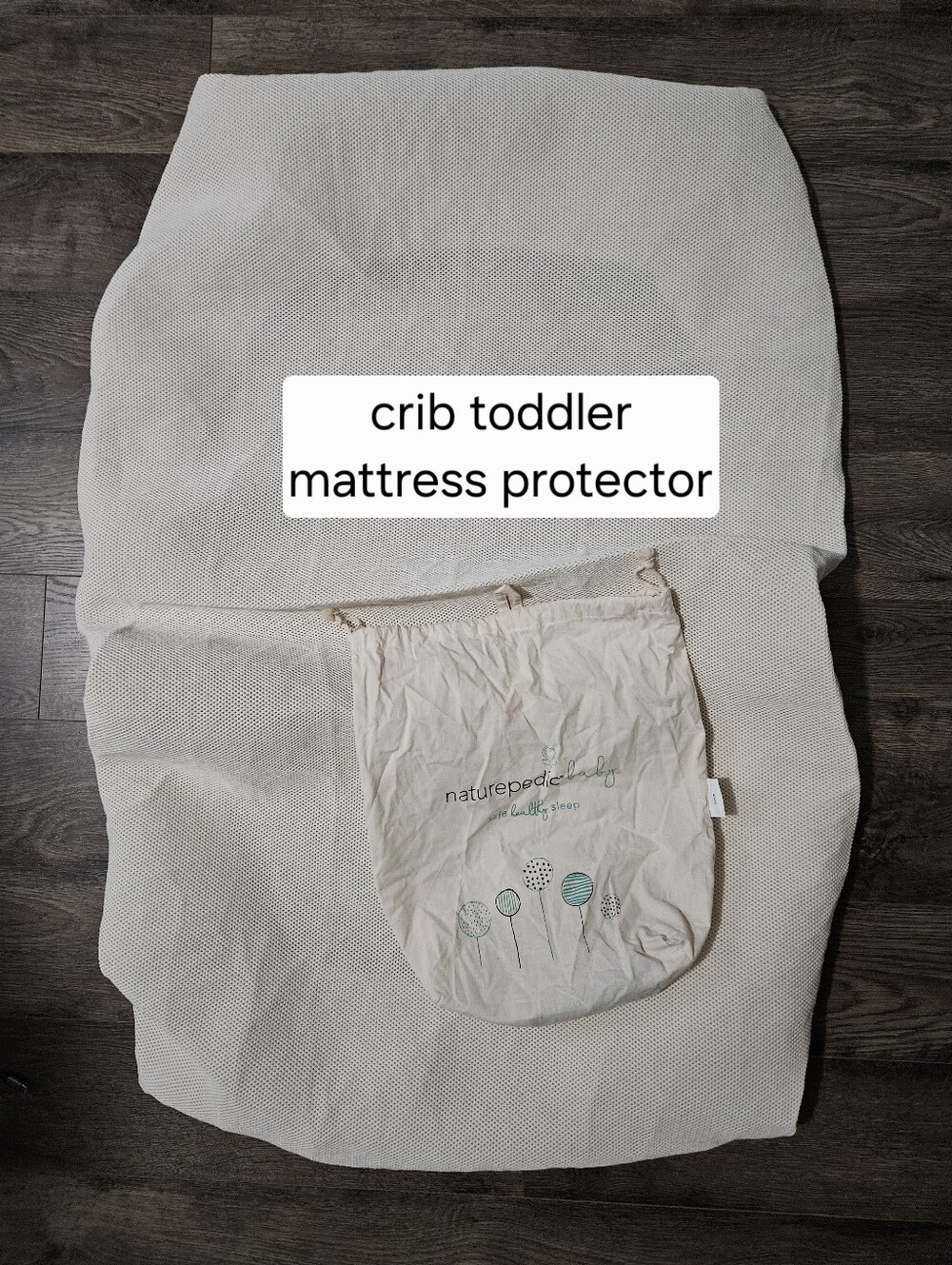 Naturepedic Baby Waterproof Breathable Crib Mattress Pad